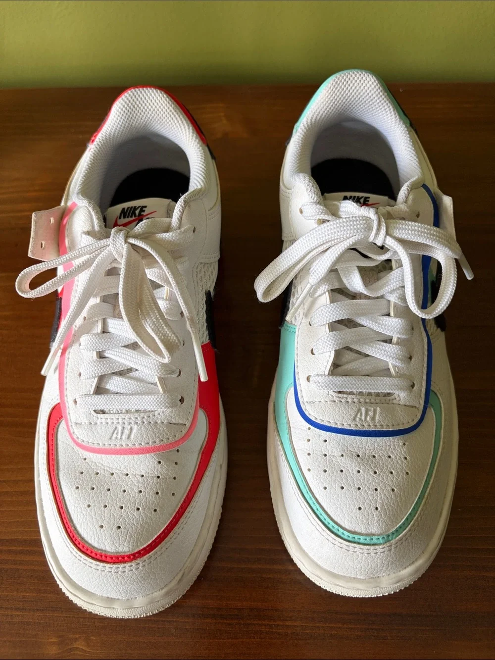 Ladies Nike Air Force 1 Tennis Shoes